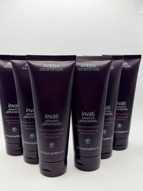 AVEDA Invati Advanced Thickening Conditioner 6.7oz Set of 6 Authentic NEW
